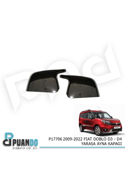 2009-2022 Fıat Doblo D3 - D4 Yarasa Ayna Kapağı