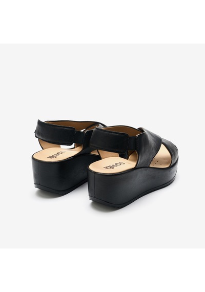 IGI&Co Nero Black Sandalet Kadın 1161888 Igı&co Dcd 11618 Fodera Capra siyah