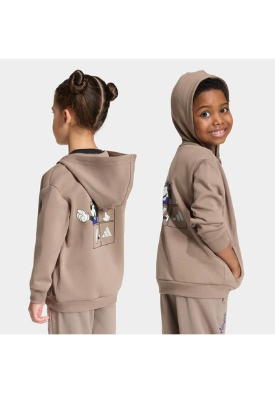 Adidas Mickey Mouse Future Icons Çocuk Bej Ceket Ks3957 Krem