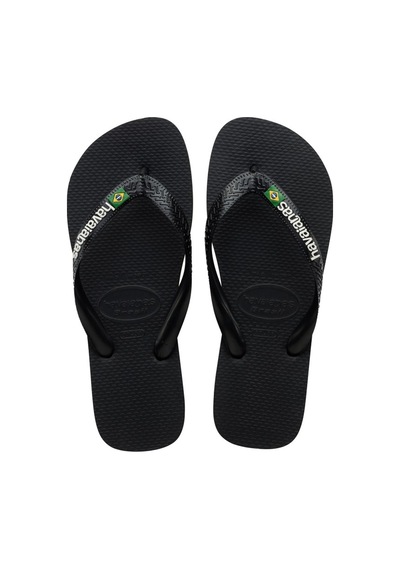 Havaianas Brasıl Logo Erkek Siyah Terlik - 4110850 Siyah