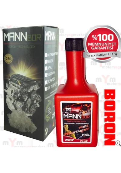 Mannbor Nano Teknolojili Benzin Yakıt Katkısı 250M