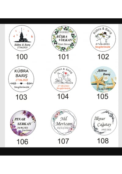 Bernami Mumluk Şamdanpinterest Doğal Çiçekli Bubble Mum Düğün, Nişan, Nikah Şekeri Hediyeliği 20 Adet Diğer