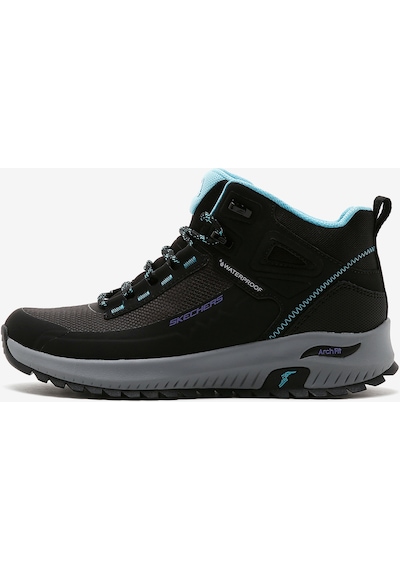 Skechers Arch - Fit Discover - Elevation Kadın Siyah Outdoor Bot 180086 Bkbl Siyah