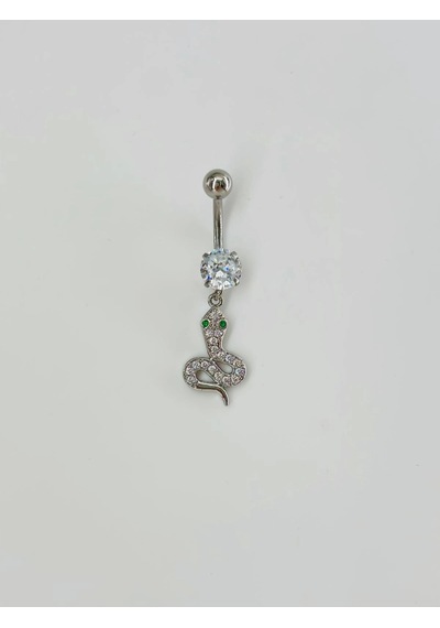 Yılan Detaylı Göbek Piercing - Pg0078 Diğer