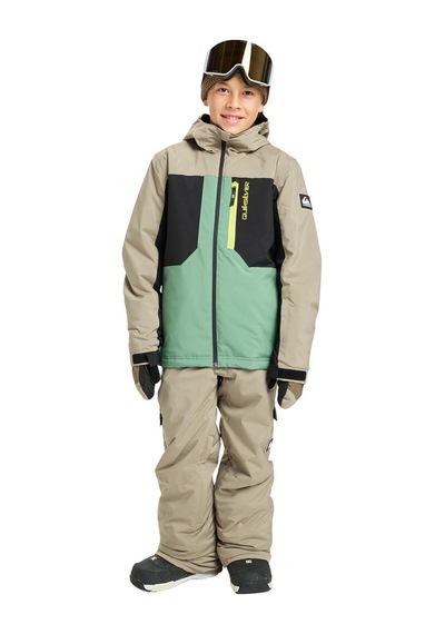 Quıksılver Quiksilver Porter Youth Pt Erkek Çocuk Bej Snowboard Pantolonu Tzc0 Taş