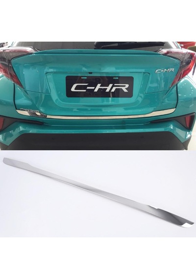 Toyota C-Hr 2016-2018 Bagaj Alt Çıtası Krom Paslanmaz Çelik