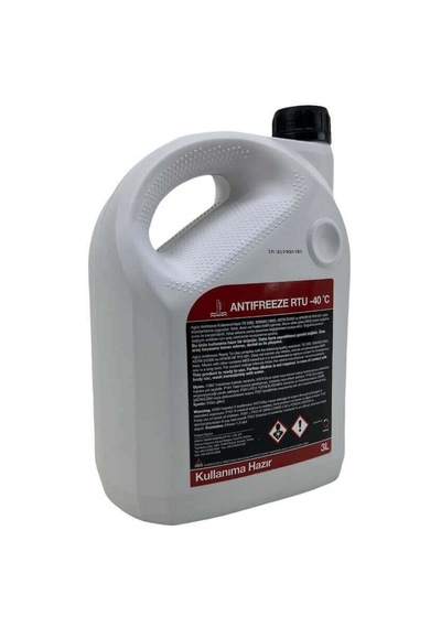 Agco Parts Rtu-40 Derecec Kullanıma Hazır Antifriz 3 Lt