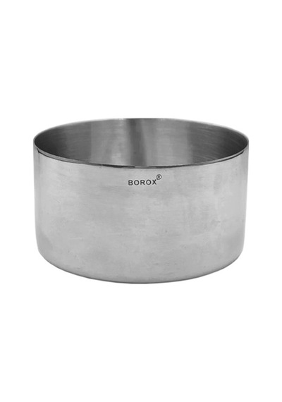 Borox Paslanmaz Çelik Buharlaştırma Kabı - Kapsül 250ml