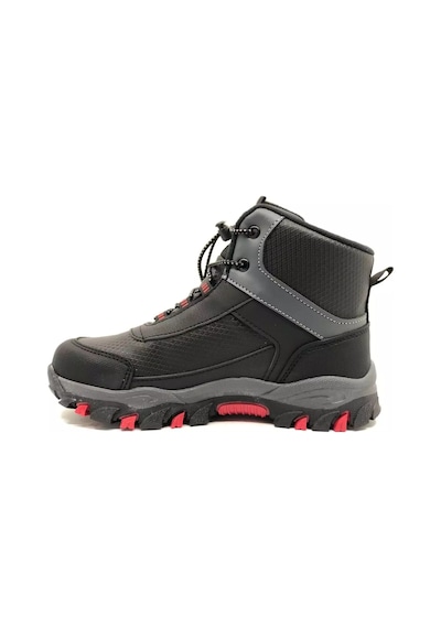 Cool Alfa Siyah-kırmızı Kauçuk Taban Kaymaz Erkek Çocuk Outdoor Bot 001