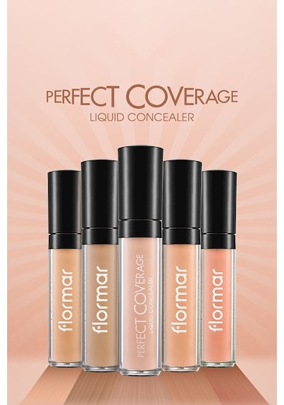 Flormar Koyu Halka  Önlemeye Yardımcı Kapatıcı-perfect Coverage Liquid Concealer-002 Ivory-8690604044894