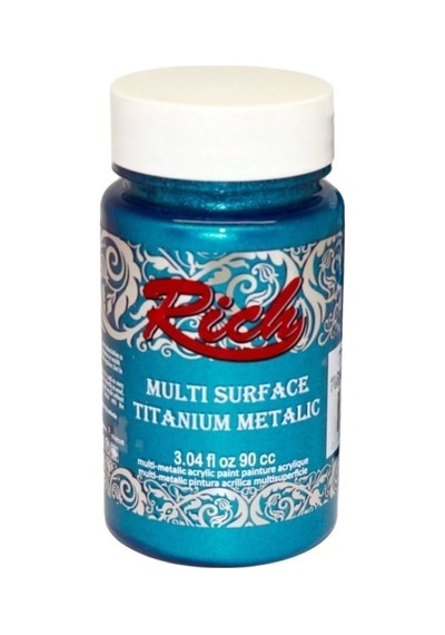 Mey İthalat Rich Multi Surface Titanium 2572 Turkuaz Metalik 90 Cc