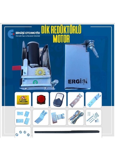 Ergişi Dik Redüktörlü Minibüs Otomatik Kapı Motoru
