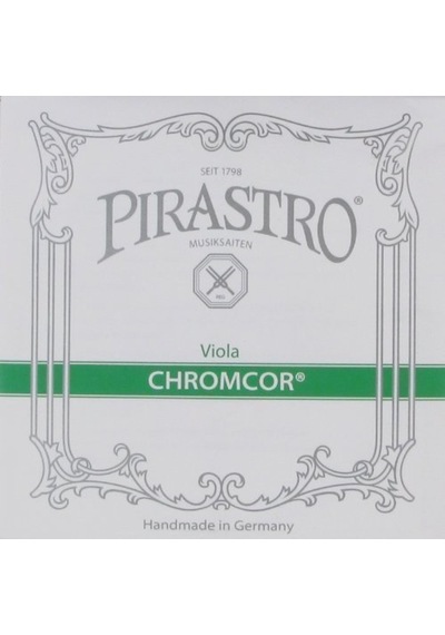 Pirastro 329120 Chromcor Viyola La A Teli Çelik Özlü Uzun Ömürlü Yapı, Net Ve Güçlü Ses Projeksiyonu, Hızlı Tepki