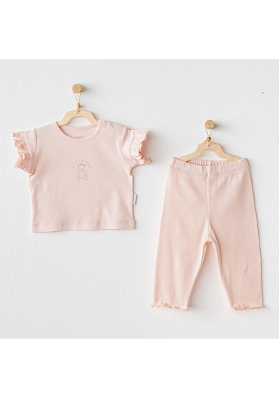Andywawa Kız Bebek Takım 2 Parça Set Basic Ac25898 SOMON
