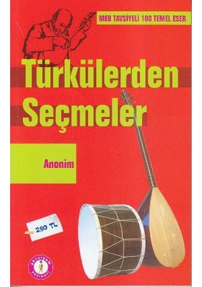 Türkülerden Seçmeler - Anonim - Akvaryum Yayınları