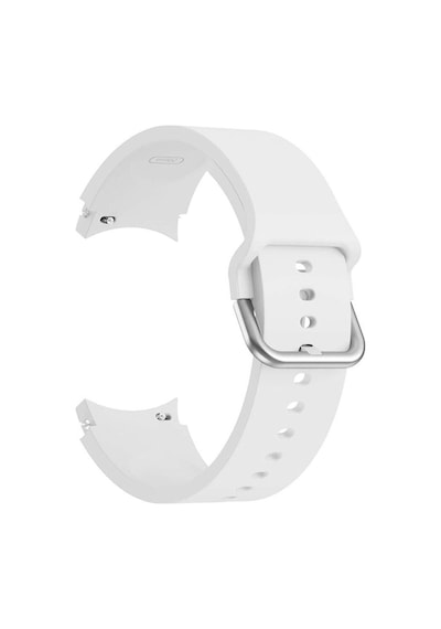 Forzacase Samsung Galaxy Uyumlu  Watch 6 Classic 47mm İle Silikon Kordon Kayış - Fc163 Beyaz
