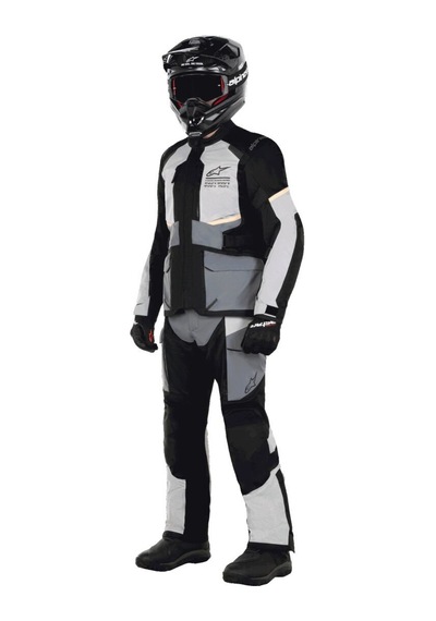 Alpinestars Andes Air Drystar Korumalı Motosiklet Pantolonu Siyah Gri
