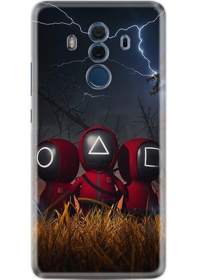 Huawei Mate 10 Pro Kılıf Silikon Desenli Game 1807
