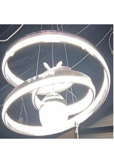 Has Light Kaos Model Led Avize 3 Renkli Altın Rengi Gövde
