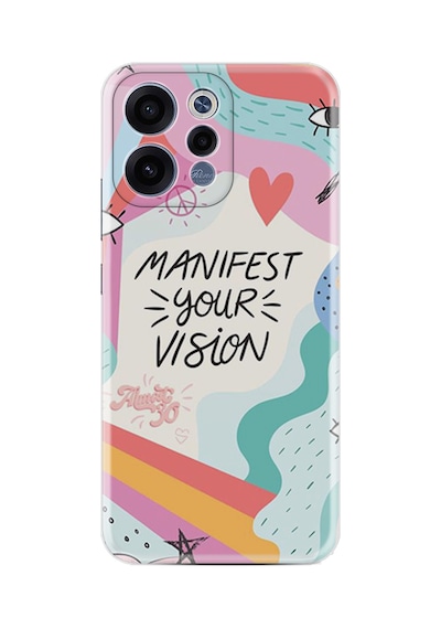 Oppo Reno 15 / 15f 5g Kılıf Boutique Baskılı Resimli Manifest Pcode -080