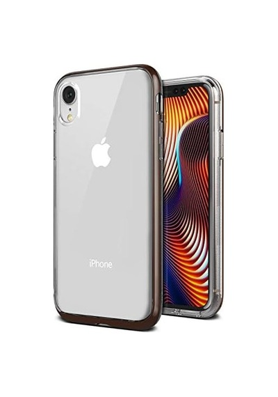 Vrs93966 İphone Xr Crystal Bumper Kılıf, Brown 50 x 22