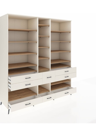 Kronos Dolap 19 Raflı 8 Çekmeceli 220x59x243 Aytaşı-çam/aytaşı Atlas Çam/aytası Kronos Dolap 19 Raflı 8 Çekmeceli 220x59x243 Aytaşı-çam/aytaşı Atlas Çam/aytası