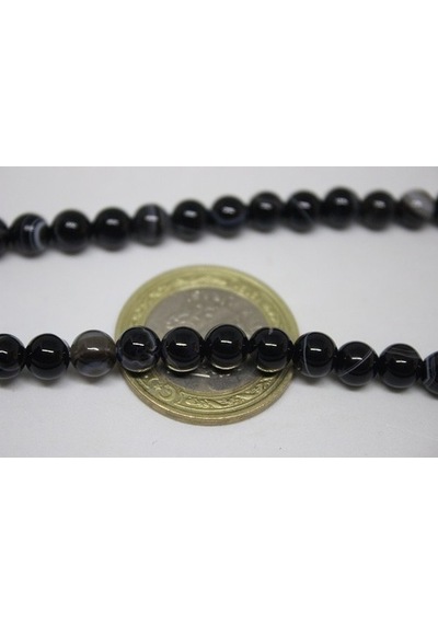 Akik Taşı Dizi 6Mm (17309)