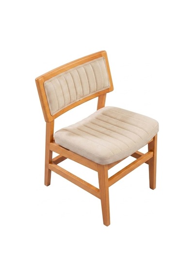Nero Masif Ahşap Sandalye Natural