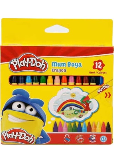 Play-Doh 12'Li Crayon Pastel Boya Cr004 (547919281)