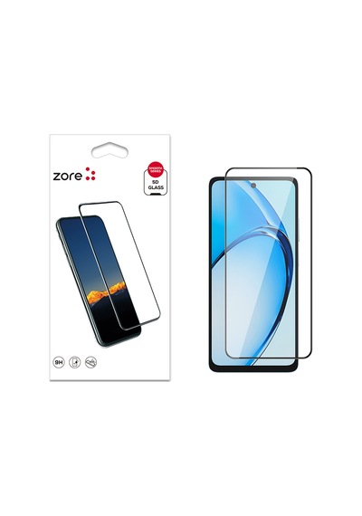 Oppo A60 Zore Kenarları Kırılmaya Dayanıklı Cam Ekran Koruyucu