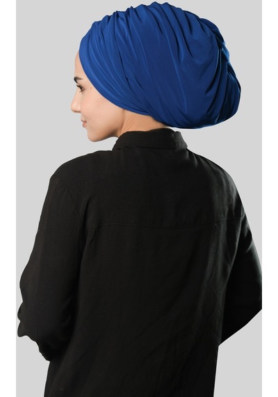 Hürrem Bone Saks Mavisi Drapeli Salaş Tesettür Bone Sandy Büzgülü 2315 24 Saks Mavi Hürrem Bone Saks Mavisi Drapeli Salaş Tesettür Bone Sandy Büzgülü 2315 24 Saks Mavi