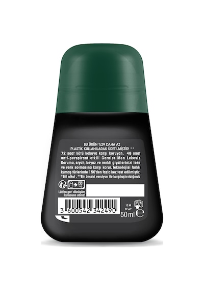 Garnier Men Lekesiz Koruma Erkek Roll-On 50 ML
