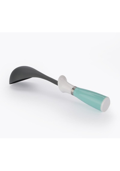 Plastik Kepçe Çorba Kepçesi Sos Çorba Kepçesi 32 Cm Yeşil
