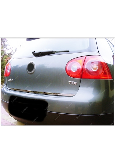 Vw Golf 5 Hb Krom Bagaj Alt Çıtası 2004-2009 Arası P.Çelik
