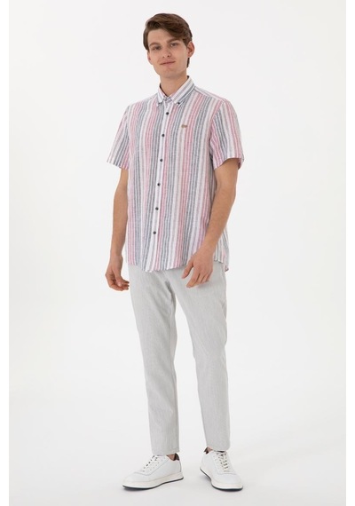 U.s. Polo Assn. Erkek Gömlek 2105265 Kırmızı