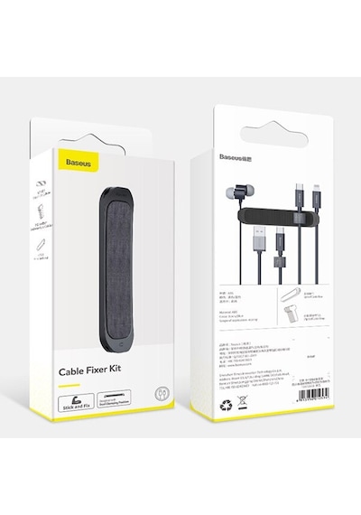 Baseus Cable Fıxer Kıt Kablo Organızatör Tutucu Ve Ayrıştıcı (447832109)
