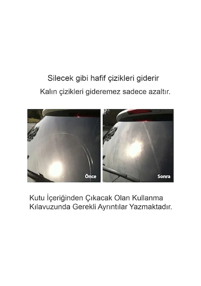 Seryum Oksit Cam Çizik  25 Gram + Uygulama Yün Keçe