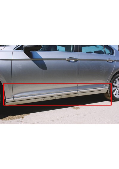 Volkswagen Passat B8 Yan Kapı Çıtası Krom 8 Parça 2015-2016-2017