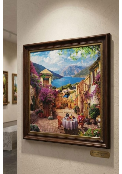 1000 Parçalı Bliss Of The Serenity Manzara Tasarımlı Puzzle 48x68cm Eğitici Çocuk Yapboz