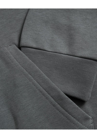 Skechers M Essential Hoodie Sweatshirt Erkek Antrasit Sweatshirt S242110-003