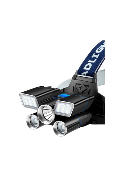 Ayt Powermaster Mx-501 18+3 Power Ledli Su Geçirmez Kafa Feneri Led Aydınlatma Kamp Lambası Fener Beyaz