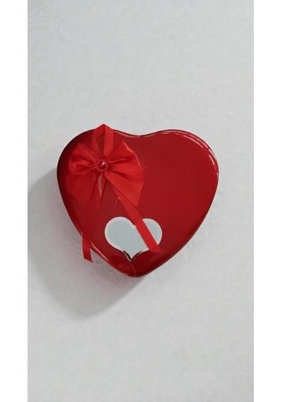 Sevgililer Gününe Özel Kalpli Kutuda I Love You Yazan Güllü Ayıcık Boyut:11cm