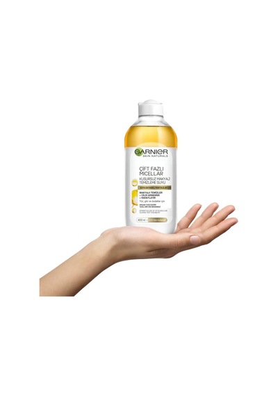 Skin Naturals 2'li Çift Fazlı Micellar Kusursuz Makyaj Temizleme Suyu 400 Ml Bardak Hediyeli