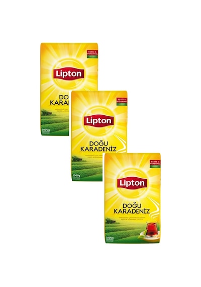 Lipton Doğu Karadeniz Siyah Dökme Çay 3 x 1 KG