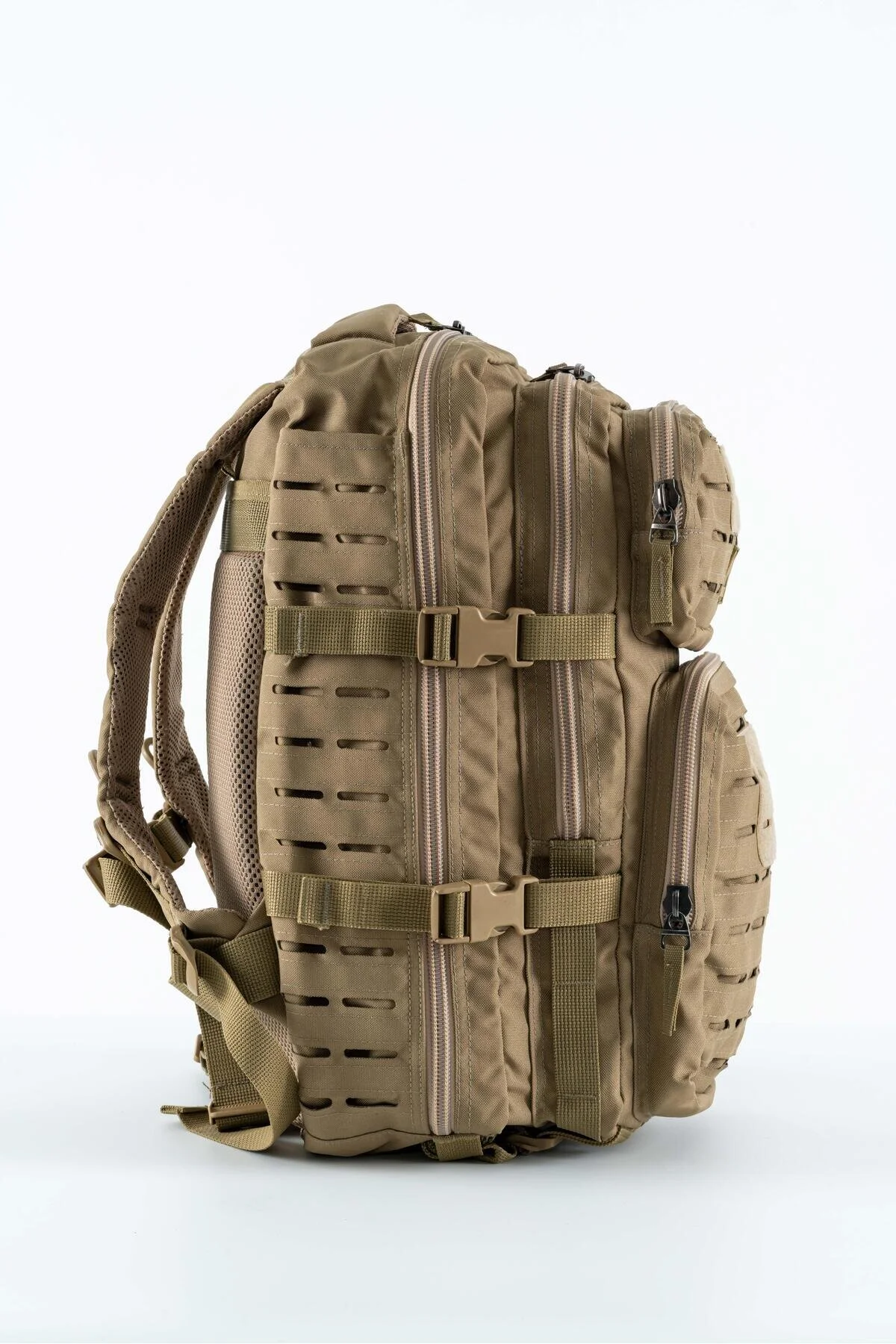 Combat Tactical Taktik 45 Lt Askeri Sırt Çantası Su Geçirmez-yürüyüş-seyahat-dağcı-kamp-trekking-out Bej