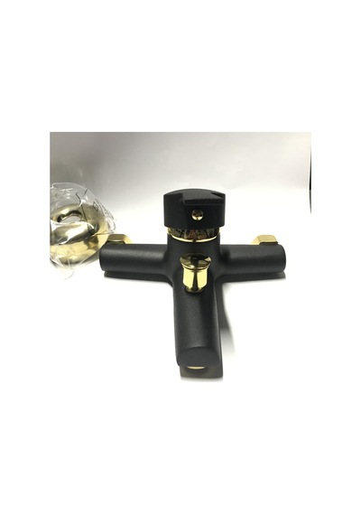 Siyah Gold Banyo Bataryası Musluğu Pirinç Gövde Diğer