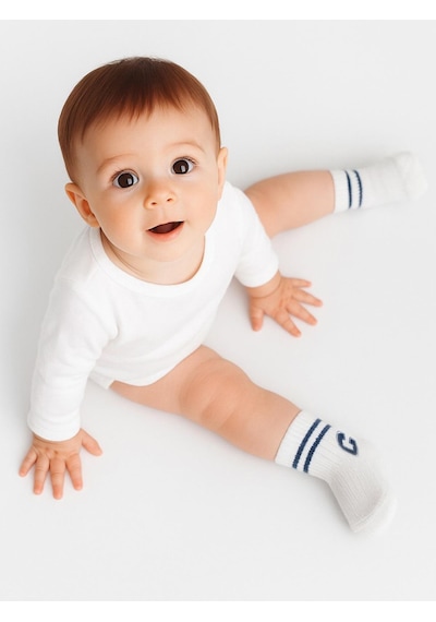 Civil Baby Cvl 3'lü 6- Bebek Erkek Çorap Set - Standart