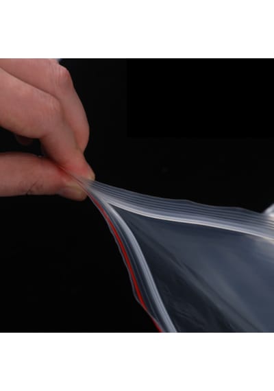Kilitli Torba 10x12 Cm 100'lü Kilitli Buzdolabı Poşeti Şeffaf Naylon Torba Kilitli Saklama Poşeti