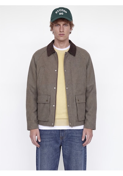 Jack & Jones Erkek Ispanyol Yaka Cep Detayli Ceket - Salamanco - 12300436 Çok Renkli