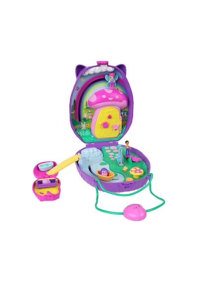 Polly Pocket Çanta Olabilen Micro Oyun Setleri - Hedgehog Mom And Baby Gkj63-jbj91